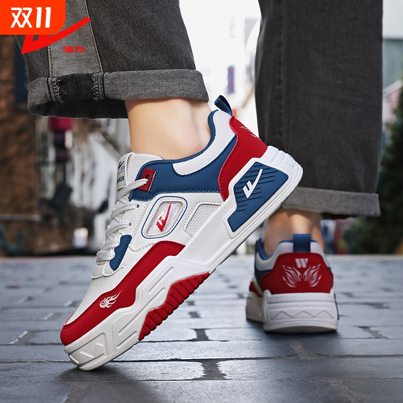 回力男鞋2025新款秋季透气网面运动鞋男士休闲百搭跑步鞋