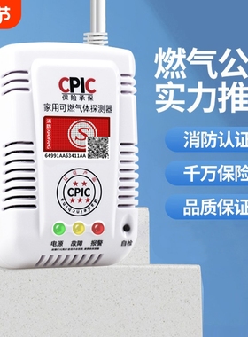 燃气报警器饭店餐饮一氧化碳CO煤烟天然液化气可燃气体泄漏警报器