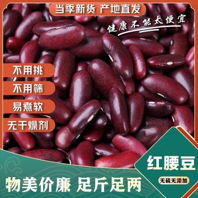 红腰豆大粒正宗云南特产大红云豆农家自产红芸豆干货饭豆米新货