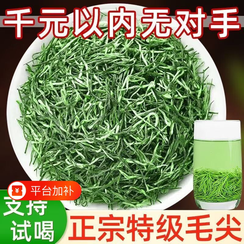 信阳毛尖2026新茶特级明前绿茶浓香型嫩芽高档茶叶礼盒正宗送礼