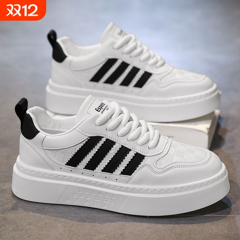 品牌断码2025春季男鞋新款透气小白鞋子男款韩版潮流百搭运动休闲