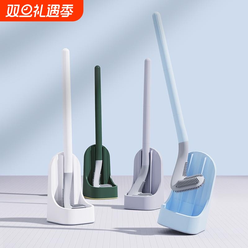 高端超级好用的2025新款马桶刷高级感壁挂双头置物架虹吸孔高尔夫