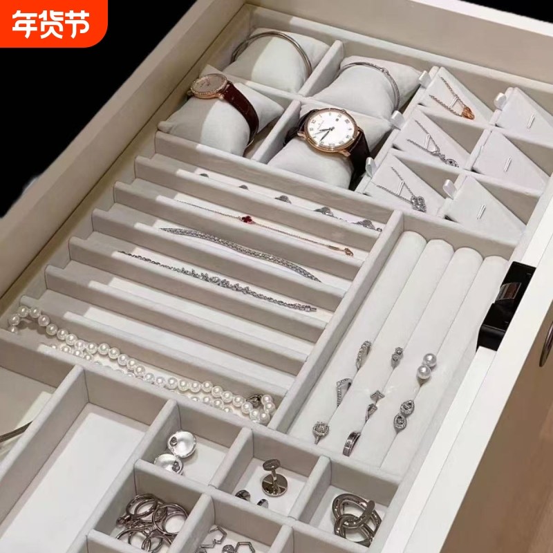 专属首饰盒项链项坠吊坠锁骨链金色手表耳钉存放爆款精致小众叠戴,饰品/流行首饰/时尚饰品新,首饰盒,淘宝优惠券,粉丝福利购,淘宝优惠卷