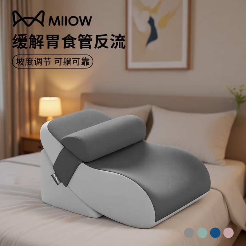 【猫人·医生推荐】防反流靠背垫