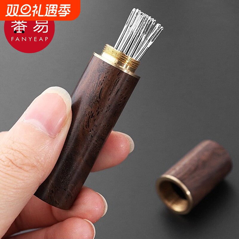 缝衣针BE1sn0-缝纫针筒缝衣针筒装针线筒手缝针收纳瓶装针筒