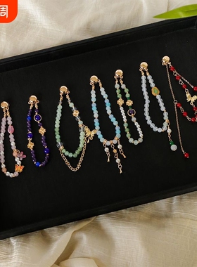 新中式金属磁吸扣汉服袖扣春夏磁吸袖扣国风磁吸可替换挽袖神器