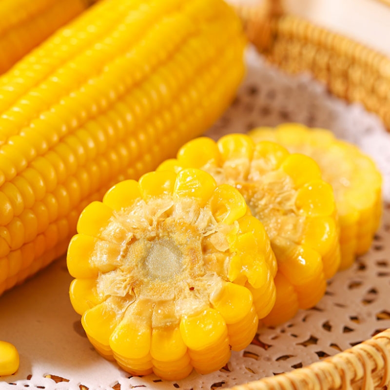 黄糯甜玉米黑糯玉米真空非转基因早餐糯香甜玉米棒子独立装的雲