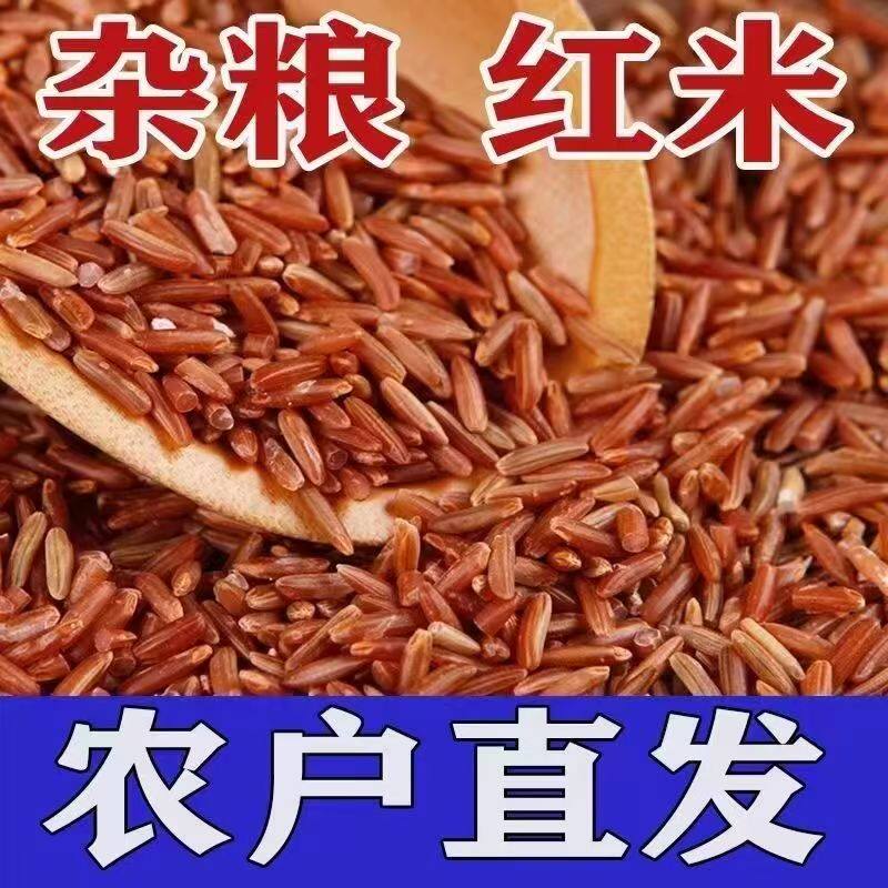 红香米5斤装红糙米红梗米红血稻低脂代餐主食五谷杂粮农家自种米
