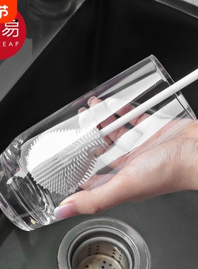 杯刷D1pl700-长柄洗杯刷清洁长柄小刷子缝隙刷可折叠小刷子工具