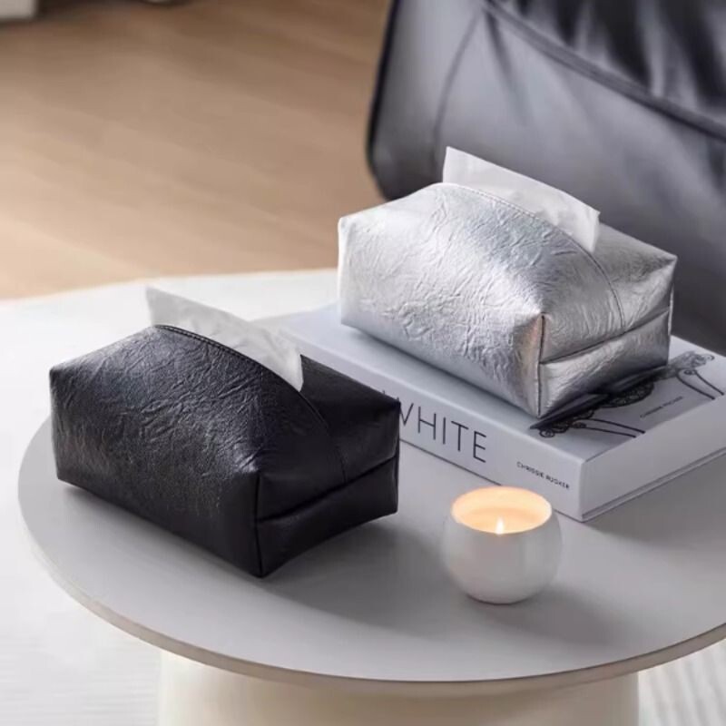 纸巾盒客厅高档轻奢纸抽盒家用桌面车载抽纸盒洗脸巾湿巾办公室