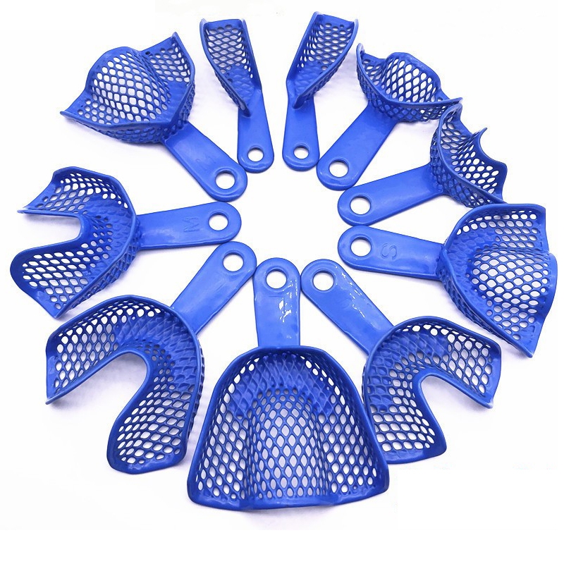 牙科口腔不锈钢印膜牙托塑钢牙托