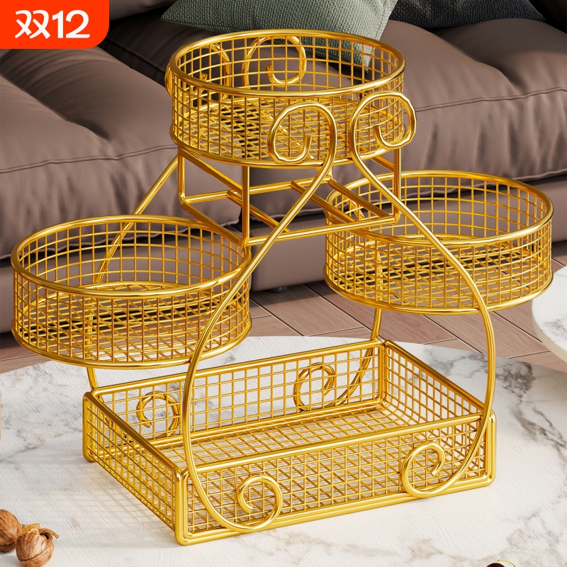 水果盘家用置物架水果篮沥水架