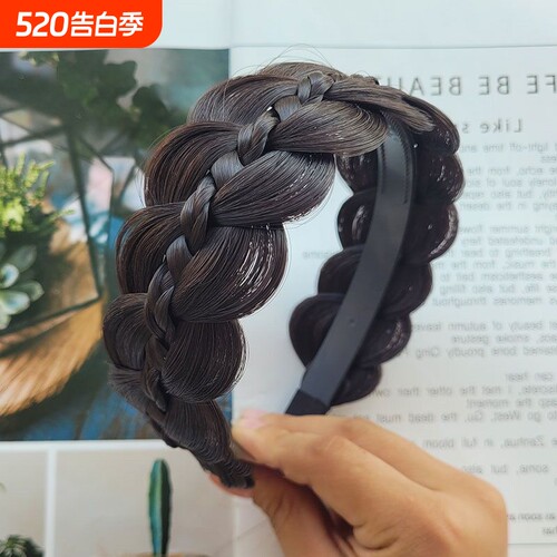 葫芦辫发箍假发增高颅顶送运费险