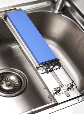 磨刀石支架固定不锈钢水槽伸缩可调节磨刀石神器磨刀神器家用菜刀