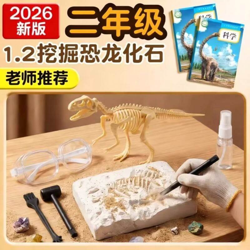 恐龙化石挖掘玩具|超1000次加购图片