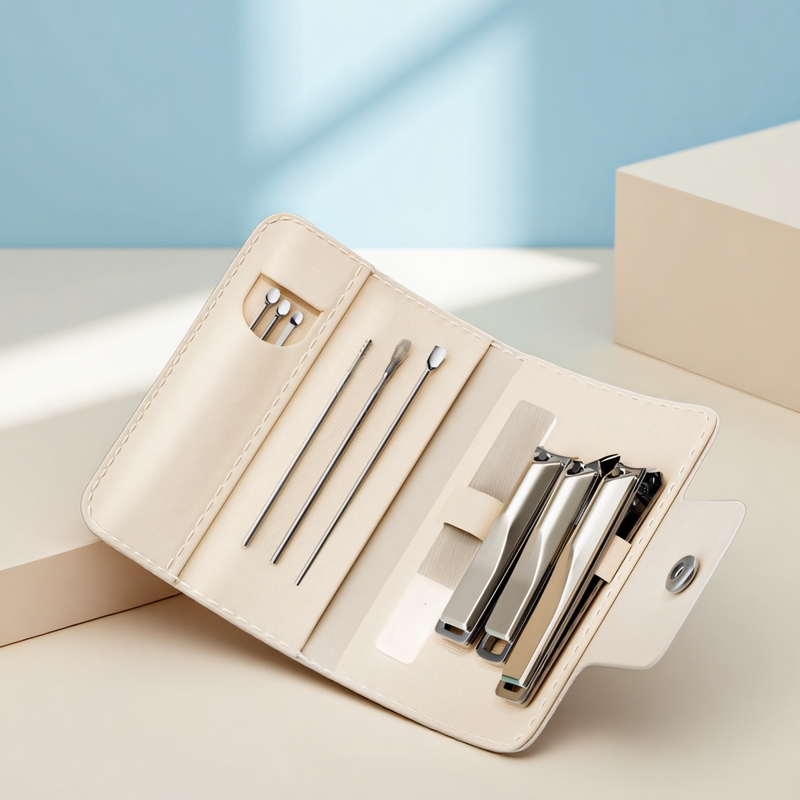 巨划算10件套 指甲剪刀钳套装男女家用斜口修甲美甲工具掏挖耳勺