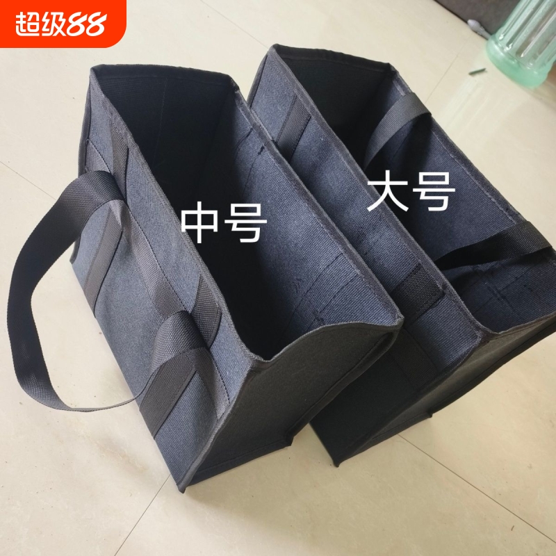 特厚帆布手提工具包大容量便携式耐磨耐用收纳袋子电工维修手提包