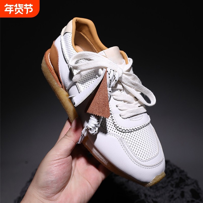 2026新款休闲鞋女复古拼色运动鞋透气男女同款平底跑鞋运动休闲鞋,流行男鞋,休闲板鞋,淘宝优惠券,粉丝福利购,淘宝优惠卷