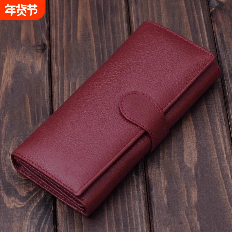 新品女士长款钱夹2025年新款超薄大容量放手机钱包简约手拿包高档