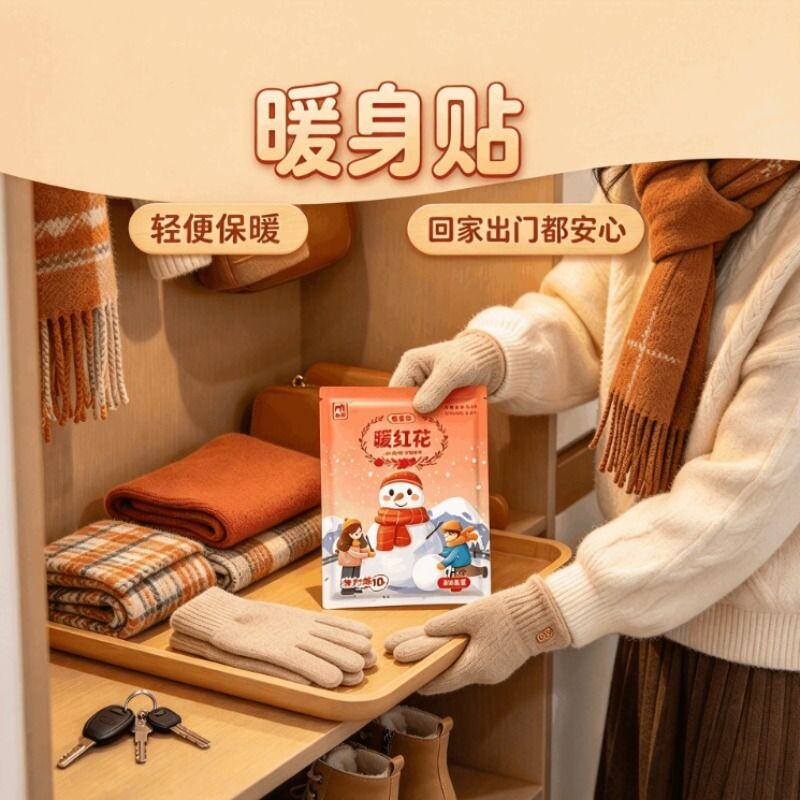 10片/20片增强型暖身贴暖宝宝贴自发热藏红花暖贴