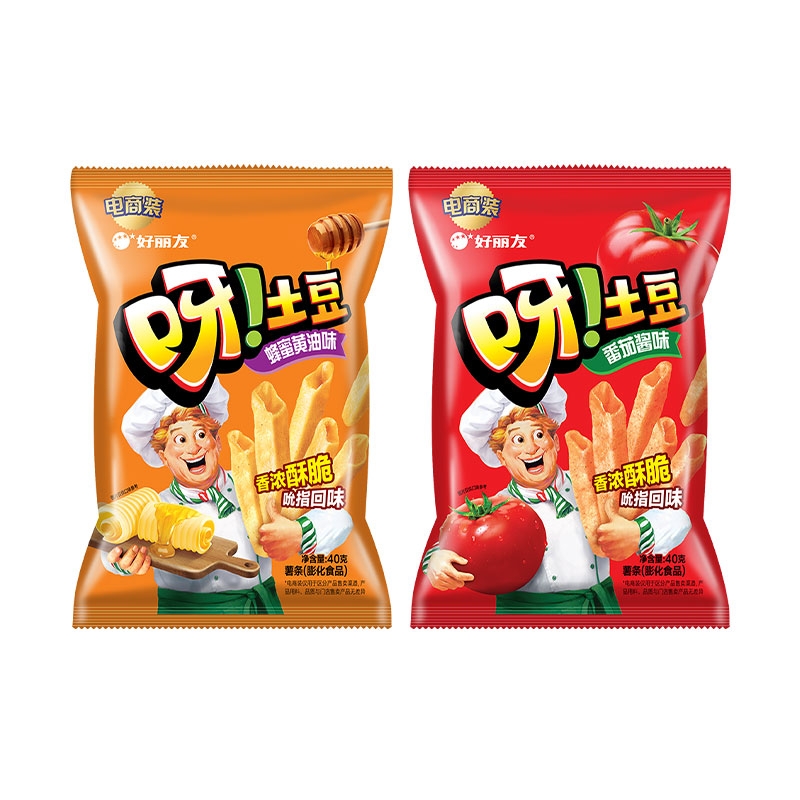 好丽友薯条70g膨化小零食