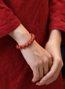 朱事顺意本命年好运朱砂手饰多款可选