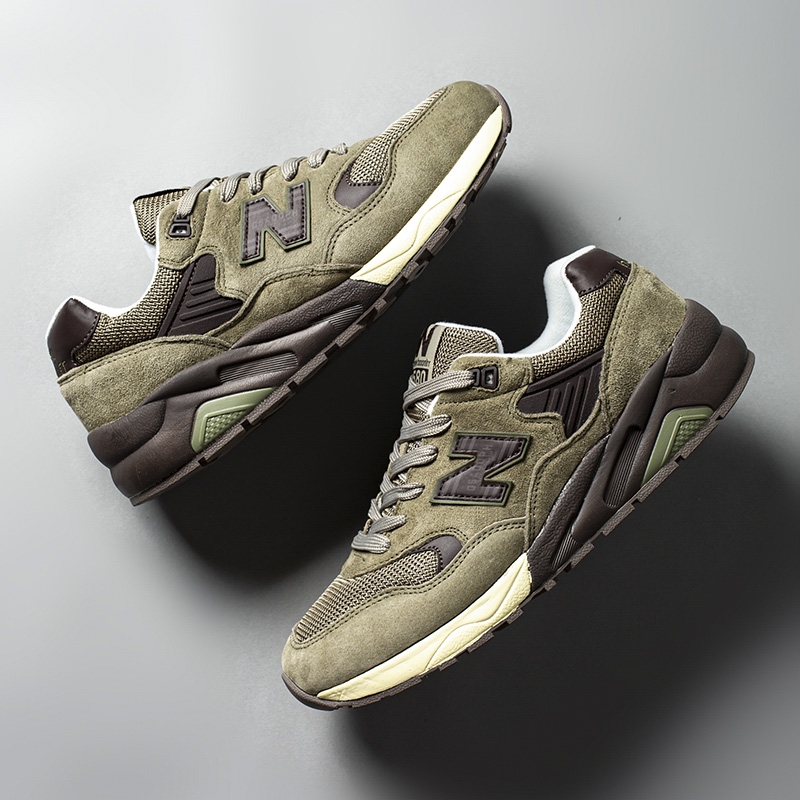 NEW BOLUNE/新百伦580运动鞋男复古潮流百搭休闲女鞋情侣跑步鞋男