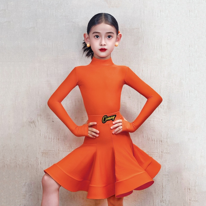 秋冬拉丁舞比赛服套装