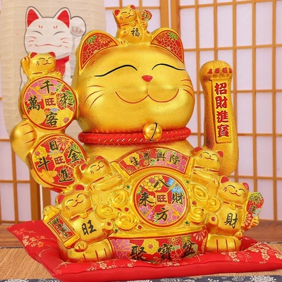招财猫摆件自动招手2026新款