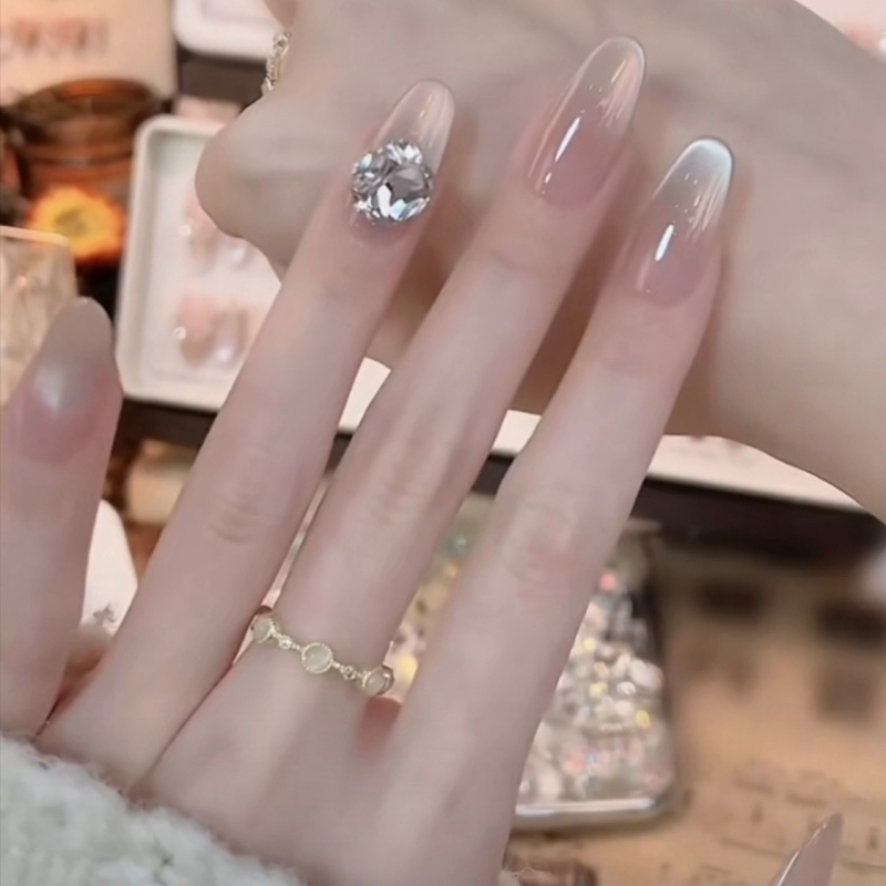 追光猫眼渐变美甲|超1000次加购