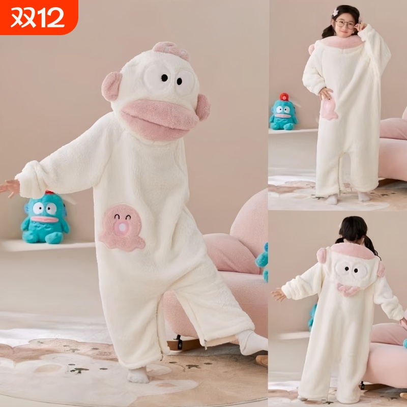 已售500+搞怪丑鱼连体睡衣