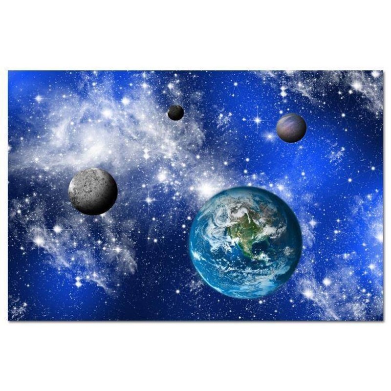 银河系梦幻宇宙星云星空海报墙纸宿舍房间教室布置装饰墙挂画贴画