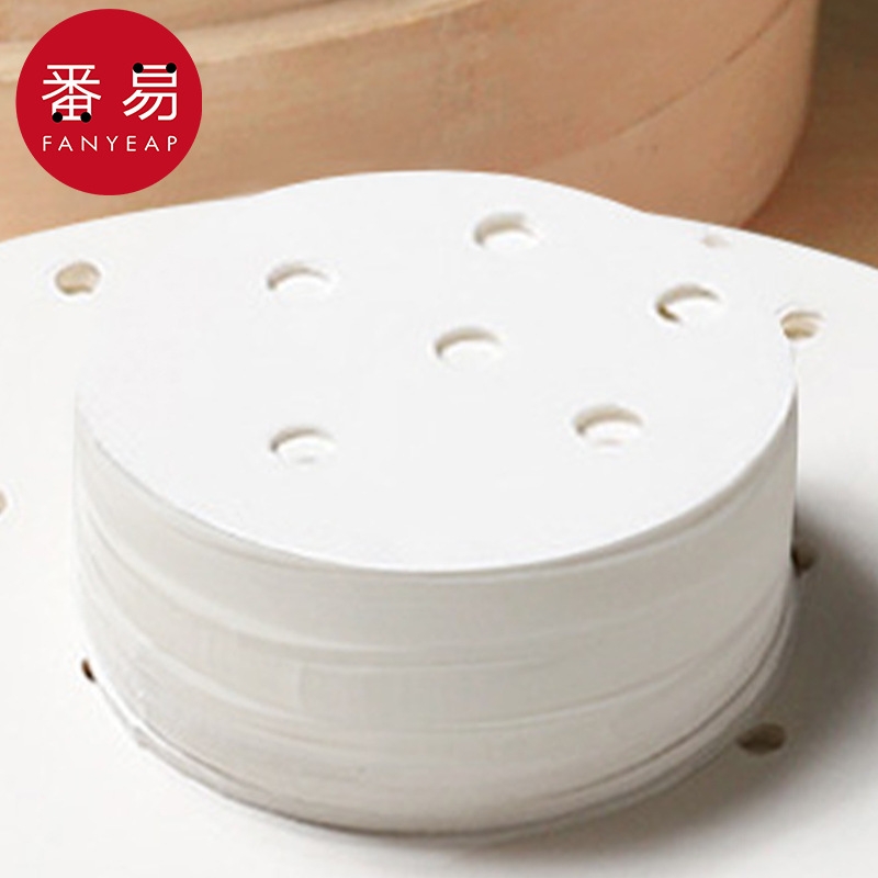 蒸笼布BA1sn0-家用厨房不粘包底笼屉垫纸一次性小笼包油纸蒸馒