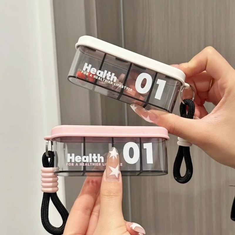 药盒便携式分药器第一名一周七天随身一日三餐迷你饭前饭后大容量