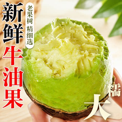 秘鲁哈斯牛油果大果新鲜水果当季整箱包邮辅食一级鳄梨奶油鲜果