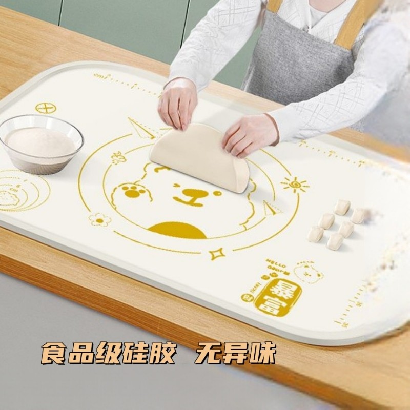 硅胶揉面垫面板加厚食品级揉面垫子和面垫案板家用擀面垫擀面杖,厨房/烹饪用具,揉面垫,淘宝优惠券,粉丝福利购,淘宝优惠卷