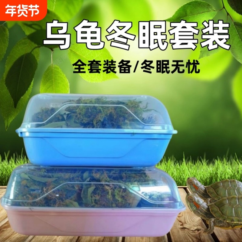 乌龟冬眠箱专用苔藓爬宠饲养盒过冬神器养生沙龙眼叶套装保温,宠物/宠物食品及用品,爬宠缸/箱,淘宝优惠券,粉丝福利购,淘宝优惠卷