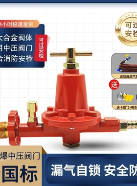 商用猛火灶阀煤气高压阀调压器煤气灶阀液化气减压阀商用老式阀门