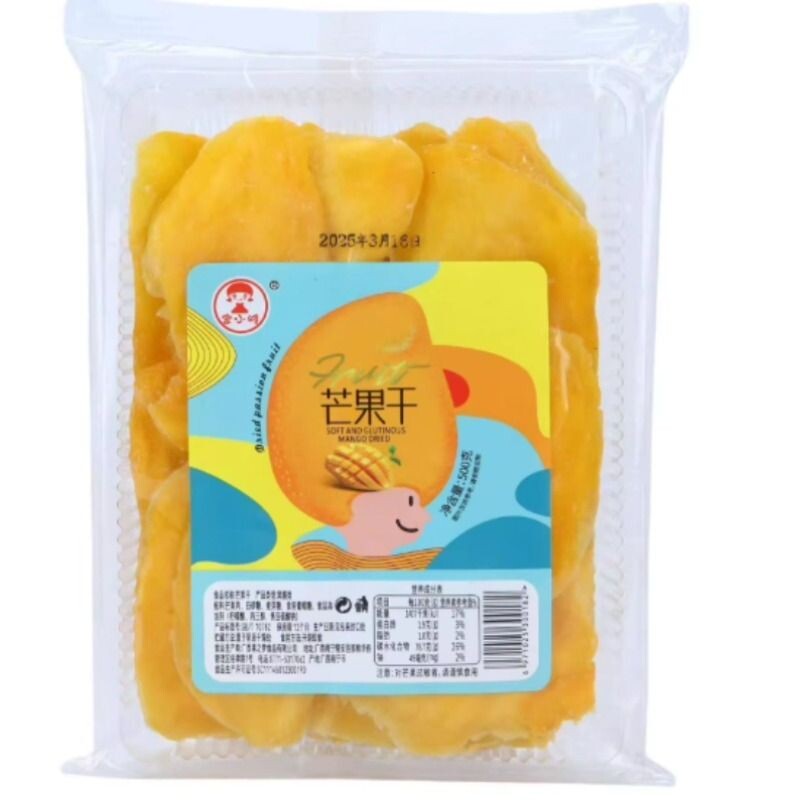 5A芒果干水果干果脯蜜饯零食网红休闲食品小包装芒果条鲜果厚切