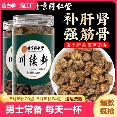 川续断中薬材泡水喝茶