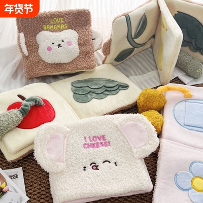 狗狗互动益智宠物玩具漏食嗅闻发声玩具书晚安粉书闻嗅狗狗藏食书