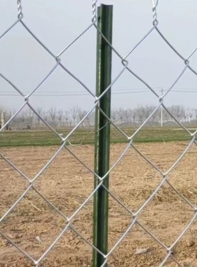 热镀锌铁丝网勾花网围栏网养鸡狗养殖网钢丝网户外防锈防护网隔离