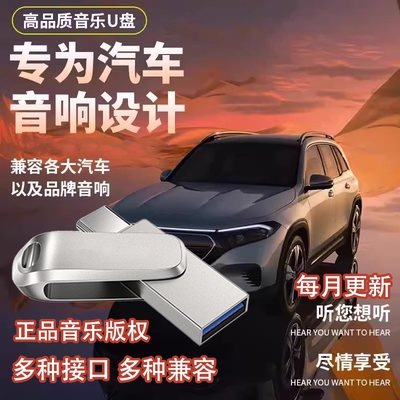 车载u盘歌曲2025新款柏林之声无损品质音响专用音乐u盘Type-C优盘