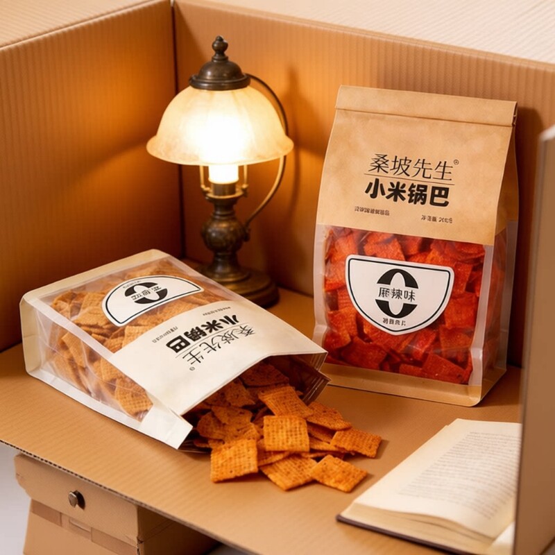 桑坡小米锅巴0添加剂0反式脂肪酸网红爆款零食休闲怀旧袋装玉米