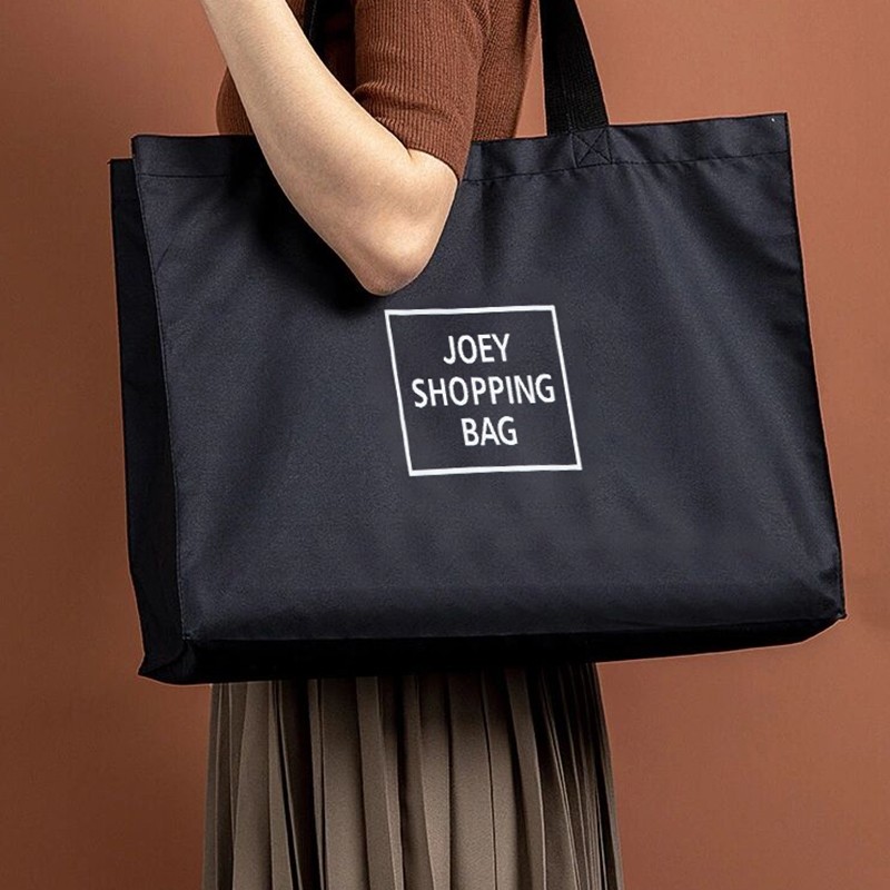 牛津布环保折叠购物袋超市买菜包女大容量手提托特包便携小帆布袋