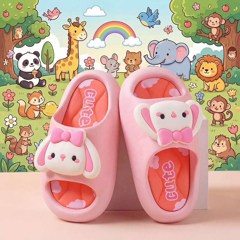 2026夏季新款儿童凉拖鞋女童防滑浴室洗澡男童可爱居家亲子中小童