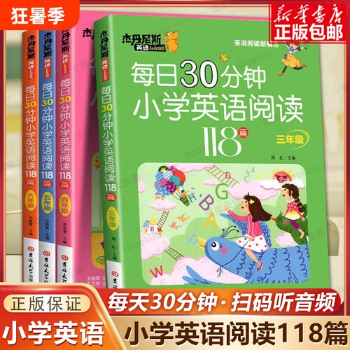 小学英语阅读118篇|448人收藏