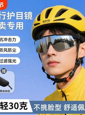 骑行护目眼镜防紫外线防晒防风尘