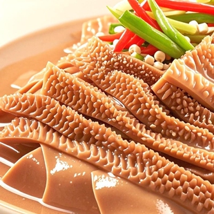 麻酱毛肚麻油爆肚脆捍卫魔芋爽老北京好小吃休闲食品零食网红