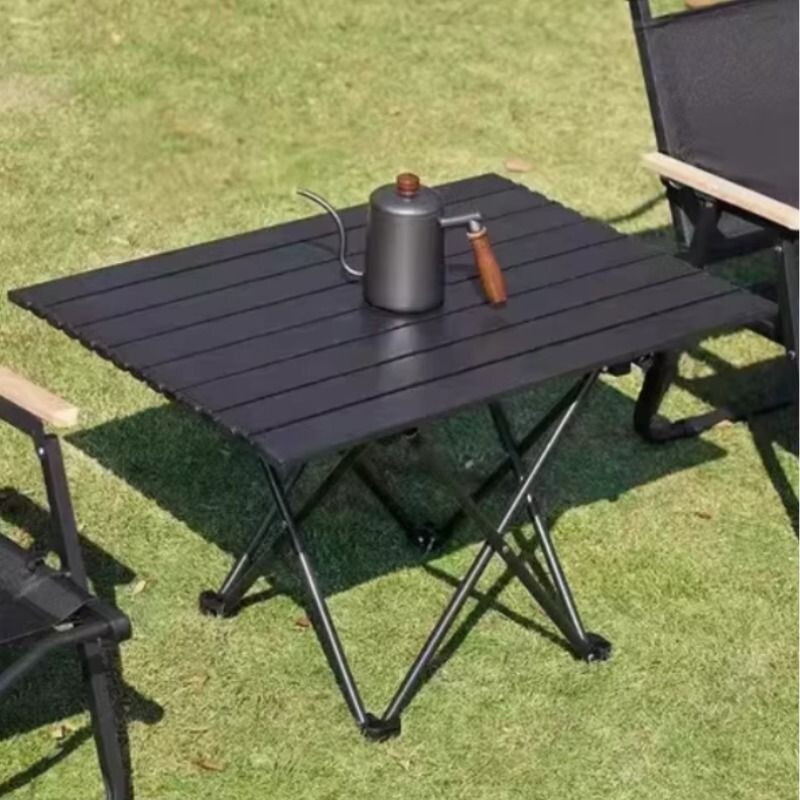 折叠桌蛋卷桌露营桌野餐桌便携式装备用品简易小桌子办公室小桌